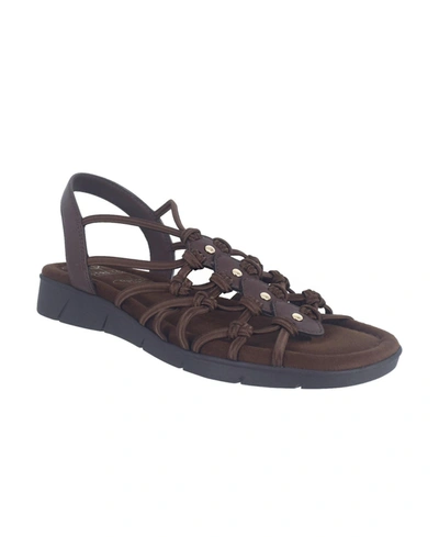 Impo Women's Berna Strappy Sandals Women's Shoes In Cocoa
