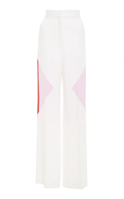 Wendelborn High Waisted Track Pant In White