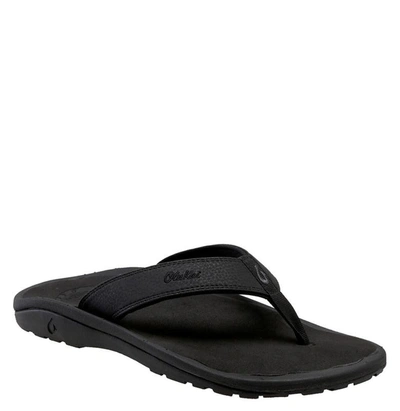 Olukai Ohana Flip Flop In Black