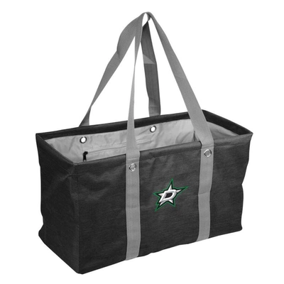 Logo Brands Dallas Stars Crosshatch Picnic Caddy Tote Bag In Gray