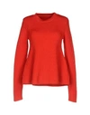 Mm6 Maison Margiela Sweaters In Red