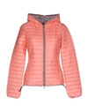 Duvetica Down Jackets In Coral