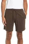 Alo Yoga Chill Shorts In Espresso