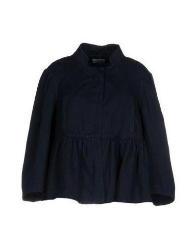 Dries Van Noten Blazer In Dark Blue