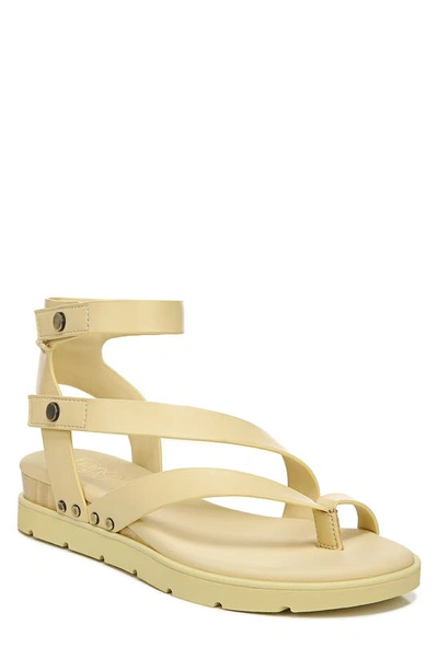 Franco Sarto Daven Gladiator Sandals Women's Shoes In Lemonade Faux Leather