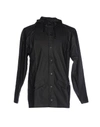 Rains Full-length Jacket In Black