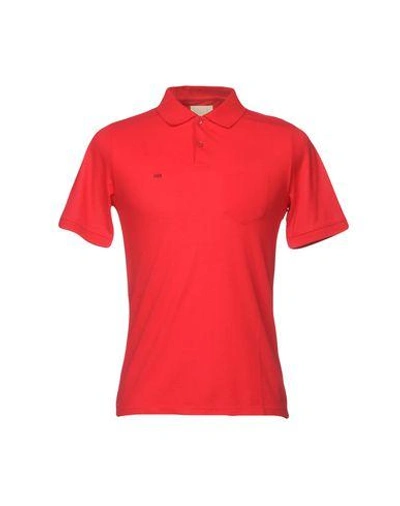 Band Of Outsiders Polo Shirts In Red
