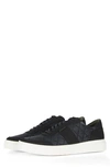 Barbour Men's Liddesdale Diamond Quilted Sneaker Men's Shoes In Black
