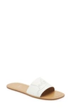 Christian Louboutin Coolraoul Slide Sandal In White