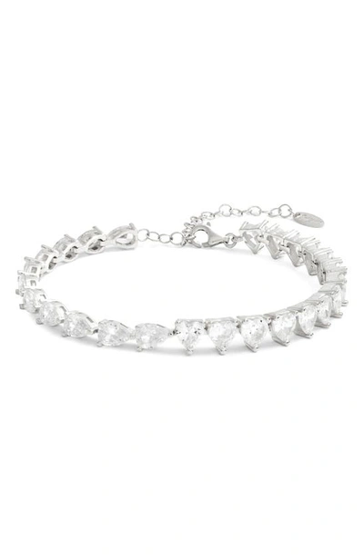 Shymi Tennis Bracelet In Silver