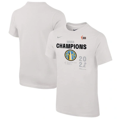 Nike White Chicago Sky 2021 Wnba Finals Champions T-shirt