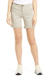 Wit & Wisdom 'ab'solution Stretch Twill Shorts In Flax