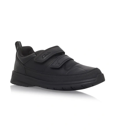 Clarks Reflect Ace Sneakers In Black