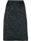 Armani Collezioni Jacquard Pencil Skirt