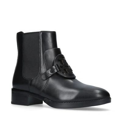 Tory Burch Miller Chelsea Bootie Shoe, Black, Uk 6