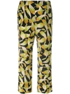 N°21 No21 Printed Cropped Trousers