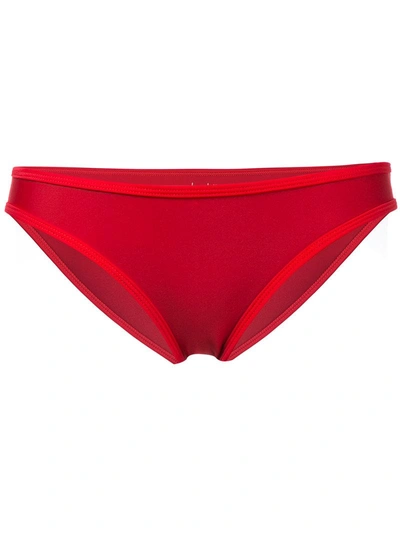 Duskii Kailua Bikini Pants In Red
