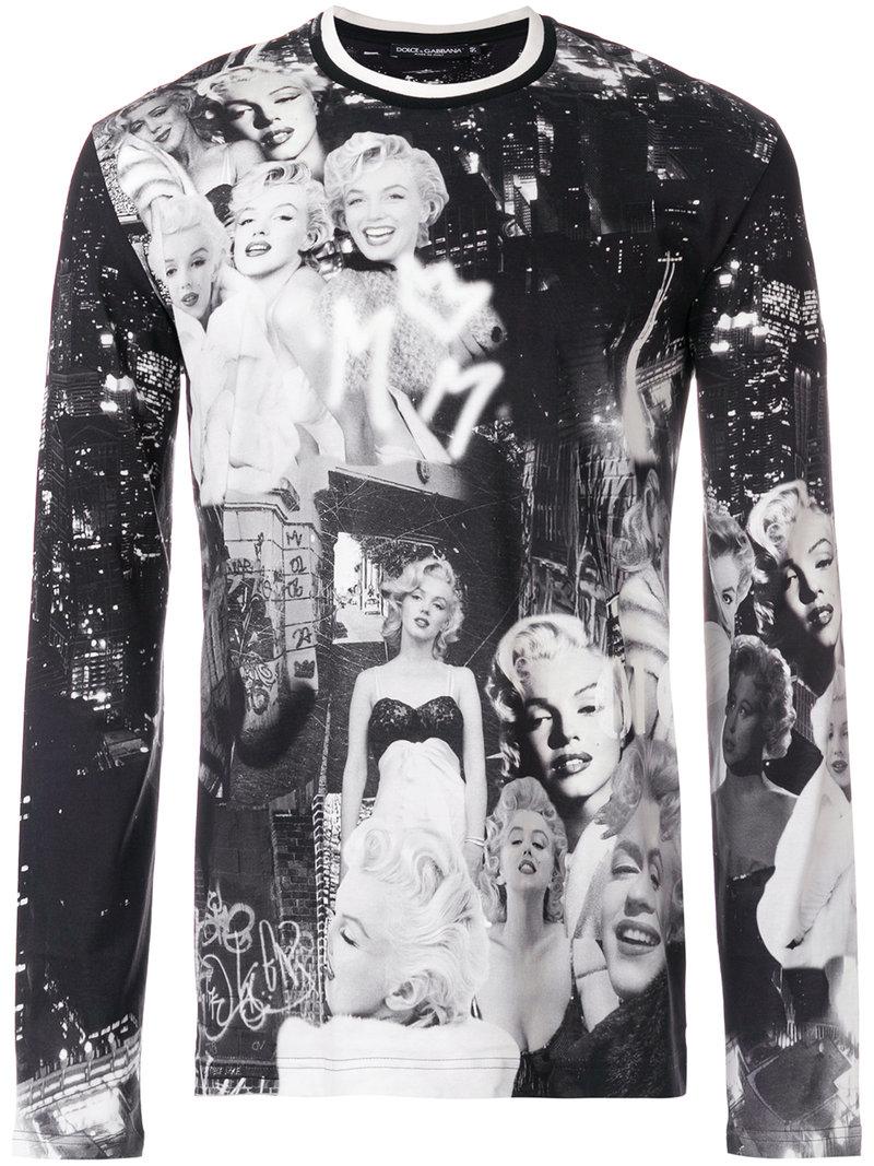 dolce gabbana marilyn monroe t shirt