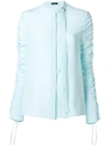 Versace Ruched Detail Blouse