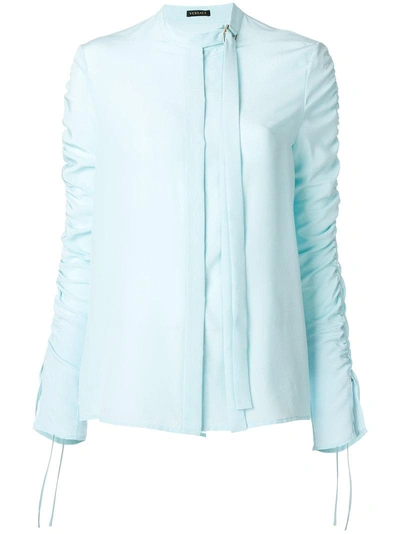 Versace Ruched Detail Blouse