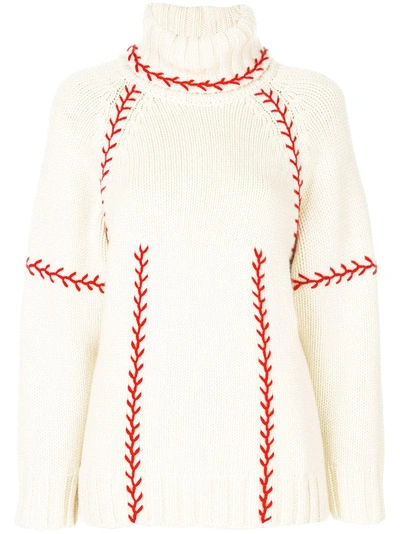 Alexander Mcqueen Chunky Turtle Neck Jumper