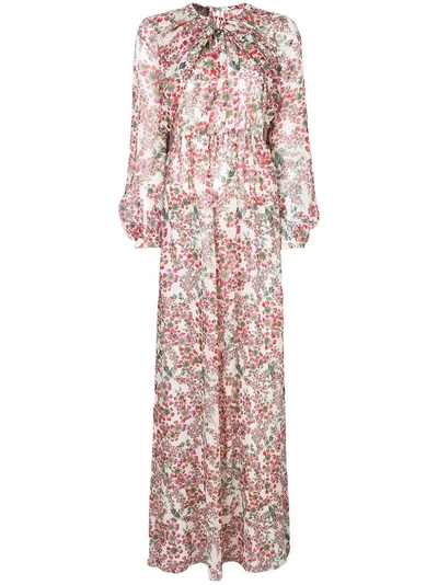 Giambattista Valli Fantasia Silk Georgette Dress - Multicolour