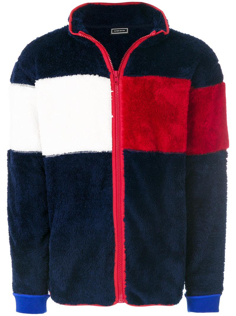 tommy hilfiger fluffy jacket