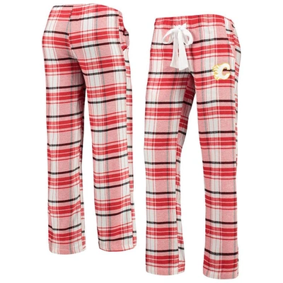 Concepts Sport Red/black Calgary Flames Accolade Flannel Pants
