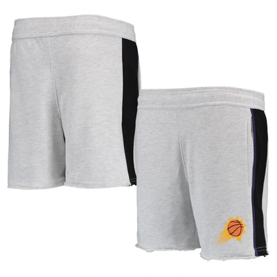 Outerstuff Kids' Youth Heathered Gray Phoenix Suns Wingback Shorts In Heather Gray