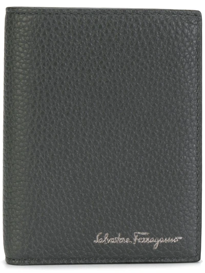 Ferragamo Embossed Tri-fold Wallet