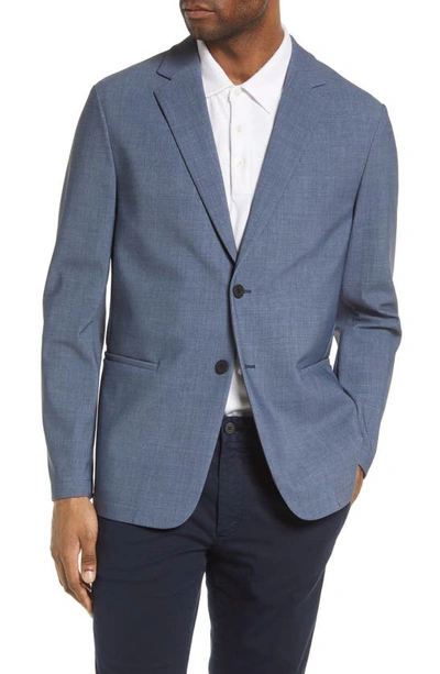 Theory Clinton Sport Coat In Dusty Blue Melange