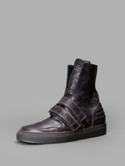 Delle Cose Black High Top Sneakers