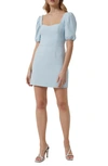French Connection Women's Whisper Puff-sleeve Sheath Dress In Light Dream Blue