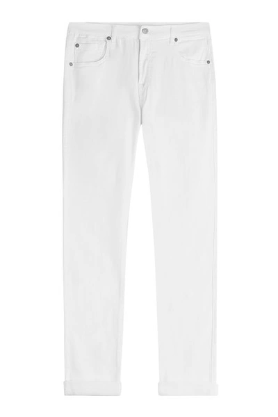 Seven For All Mankind 7 For All Mankind White Cropped Bootcut