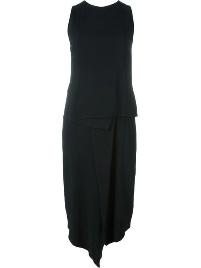 Minimarket Costa Asymmetric Dress In Black