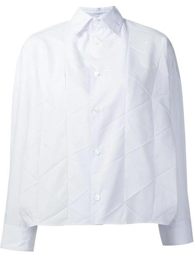 Junya Watanabe Origami Shirt In White