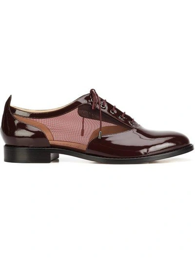 Chloe Gosselin Moonseed Oxford Shoes - Red