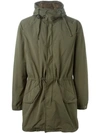 Aspesi Hooded Parka In Green