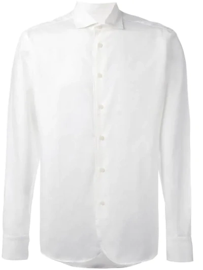 Al Duca D'aosta Textured Shirt In White