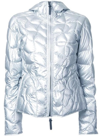 Kru Metallic Hooded Down Jacket