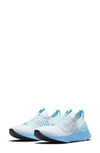 Nike Zoomx Invincible Run Flyknit Running Shoe In White/ Black/ Blue/ Copa