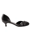 Sarah Chofakian Low-heel Sarah Pumps In Black