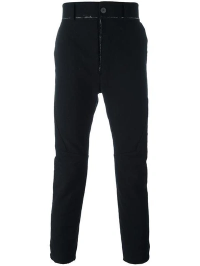 Cedric Jacquemyn Deconstructed Trousers In Black
