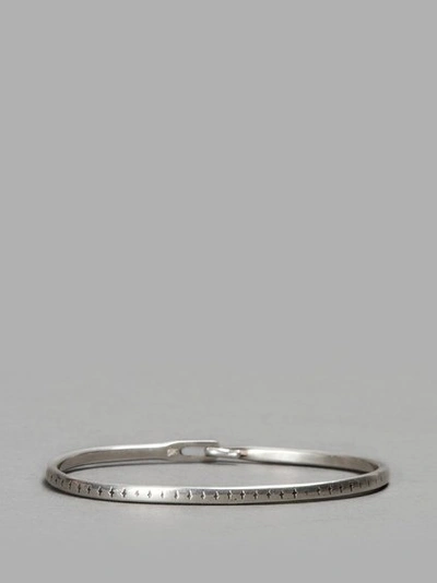 Werkstatt:münchen Werkstatt Munchen Silver Single Rigid Band Bracelet