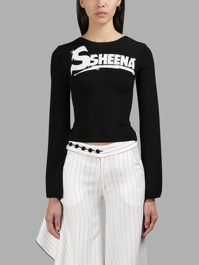 Ssheena Black Long Sleeves Top