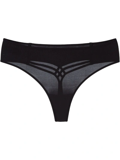 Marlies Dekkers Dame De Paris Thong In Black