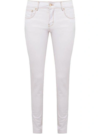 Amapô Skinny Trousers In White