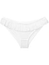 Gilda & Pearl Bardot Frilled Trimmed Briefs In White