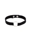 Manokhi Ring Detailing Choker In Black