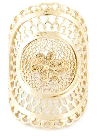 Wouters & Hendrix Filigree Ring In Metallic